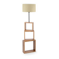STEHLEUCHTE Mansfield - Creme, Metall (37/37/140cm) - lux.pro