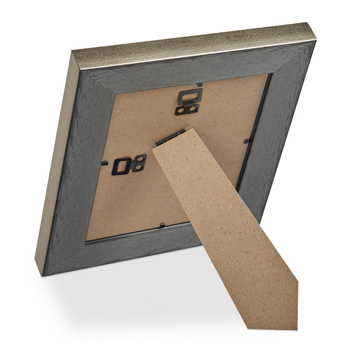 2XBILDERRAHMEN - Goldfarben, Glas/Kunststoff (20/25/2cm) - Relaxdays