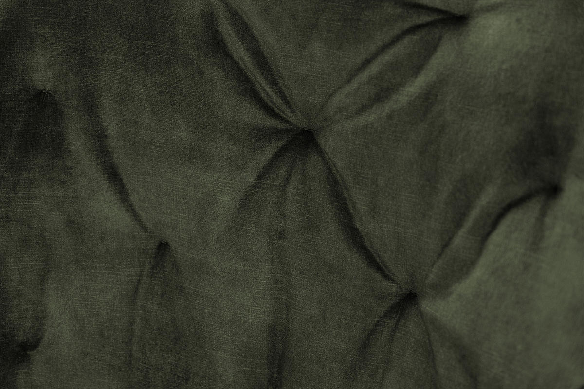 BÜROSTUHL KAYA Grün Velvet - Schwarz/Grün, Textil (64/79/61cm) - KAWOLA
