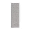 BAUMWOLLLÄUFER Ron handgewebt 80x300 cm - Schwarz, Naturmaterialien/Textil (80/300cm) - benuta