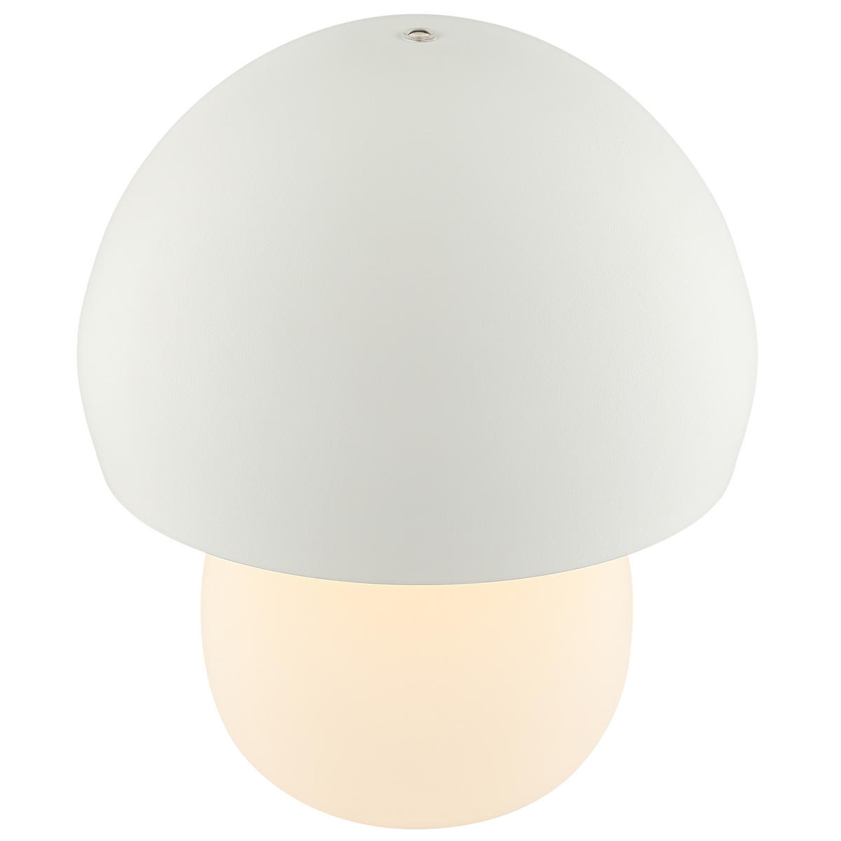 TISCHLEUCHTE Dupis Weiß 20/20/23,8 cm - Weiß, Glas (20/20/23.8cm) - Brilliant