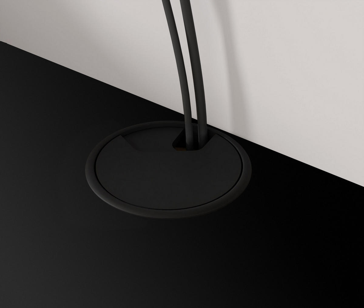 TV LOWBOARD Schwarz, Artisan Eiche 156/20/29 - Schwarz/Eiche Artisan, Holzwerkstoff (156/20/29cm) - RAUMHIRSCH FURNITURE