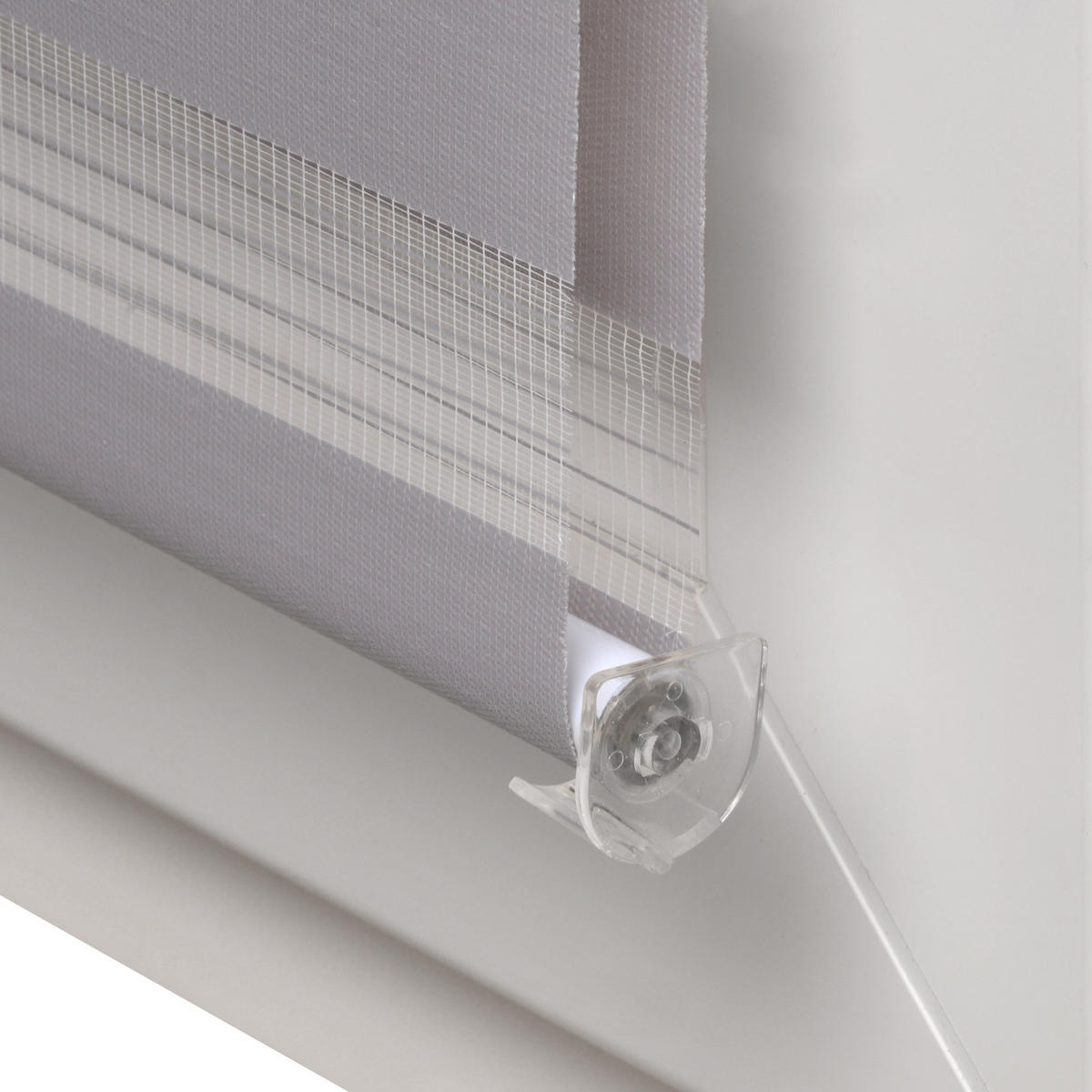 DOPPELROLLO SolDecor DL2 110x150cm Grau - Grau, Kunststoff (110/150cm) - Sol Royal