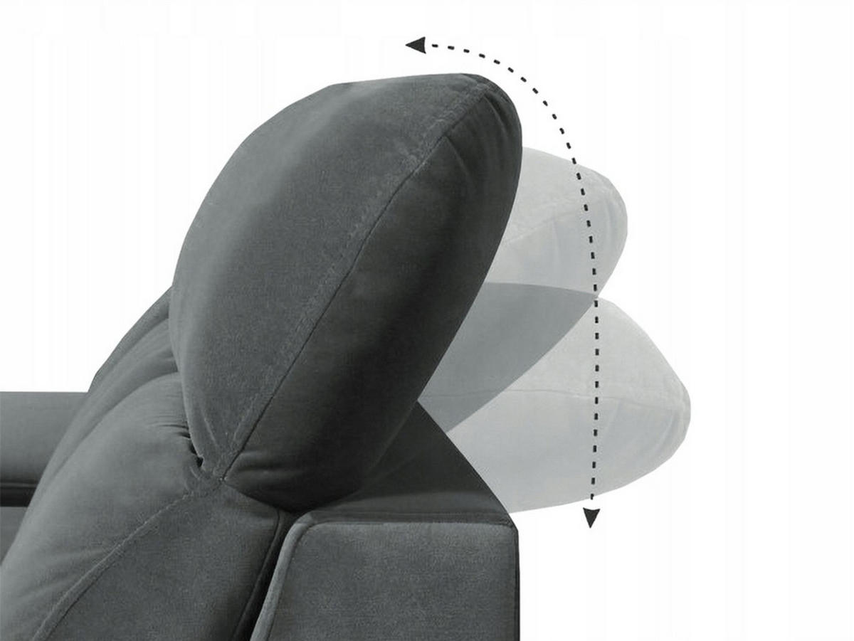 ECKSOFA Margit Mit Schlaffunktion - Braun, Holzwerkstoff/Textil (276/184cm) - Fun Möbel