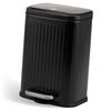 KOSMETIKEIMER 6 Liter, schwarz - Schwarz, Metall (22.5/32/20.5cm) - eluno