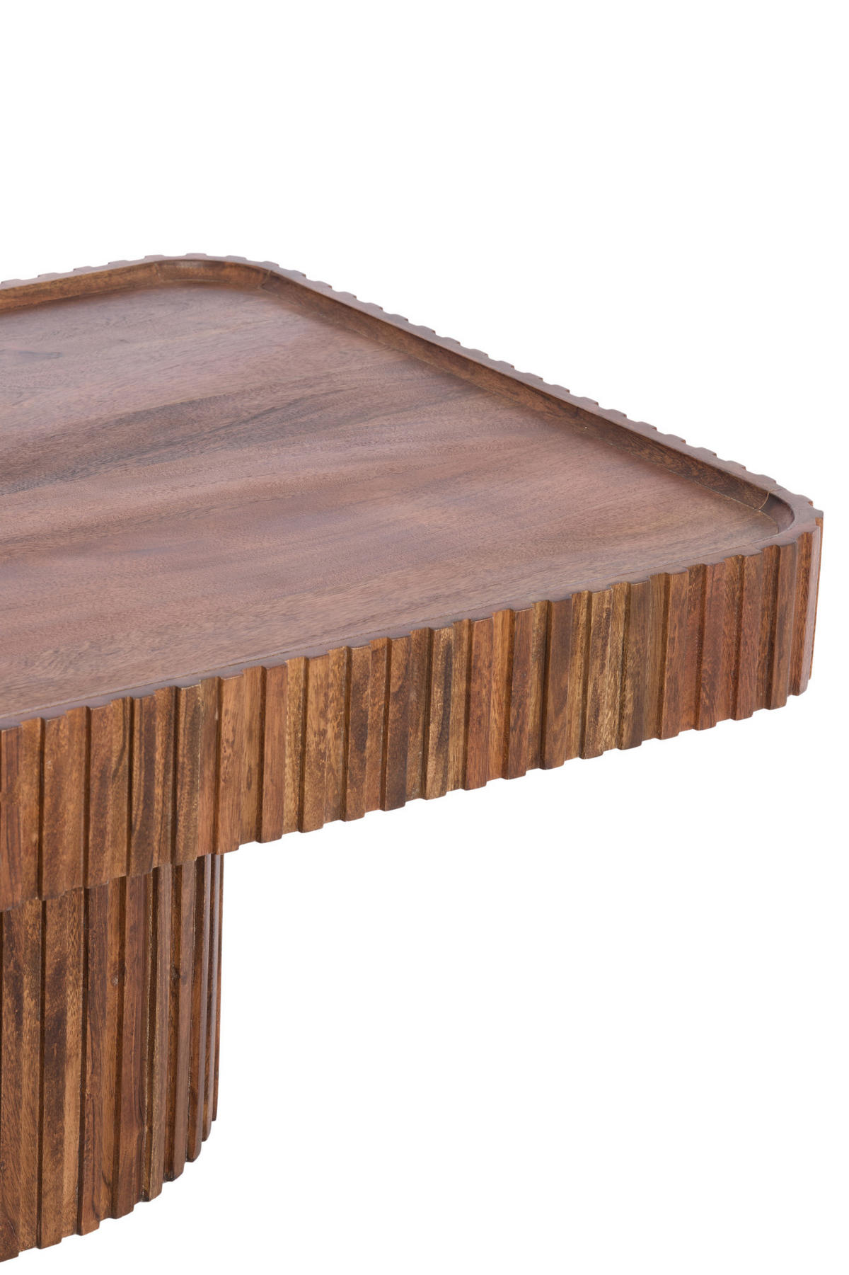 COUCHTISCH Kyoto Braun 120/70/42 cm - Dunkelbraun, Holz (120/70/42cm) - Light & Living