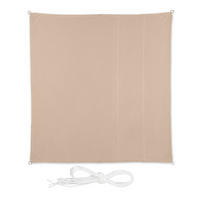 SJENILO - bež, tekstil/metal (250/250cm) - Relaxdays