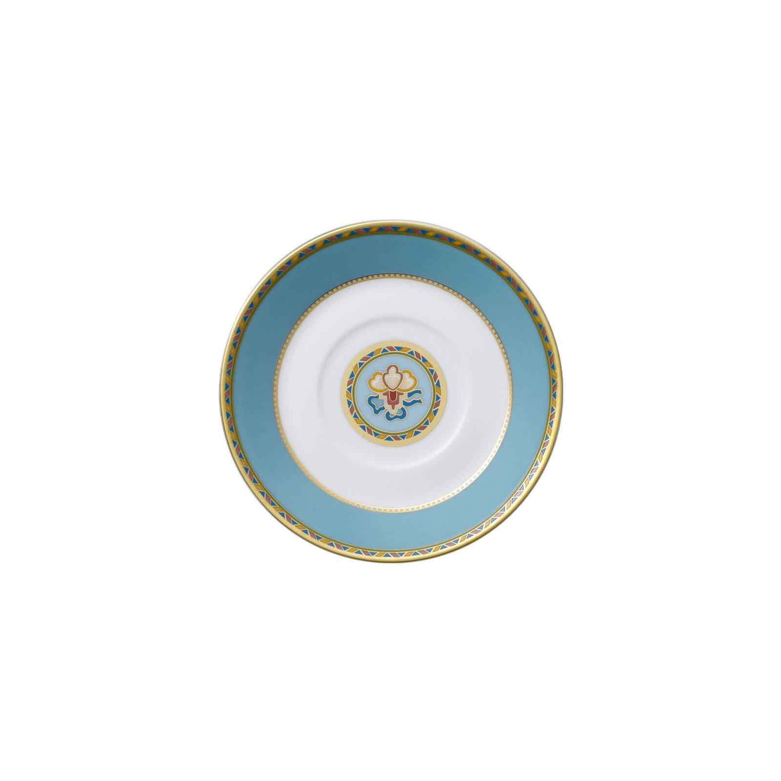 ESPRESSOUNTERTASSE Samarkand Aquamarin blau ø 12,6 cm - Blau, Keramik (12.6cm) - Villeroy & Boch