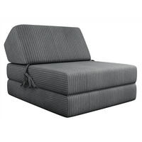 KLAPPSOFA Kevin Cord - Greige, Textil (73/58/90cm) - MIRJAN24