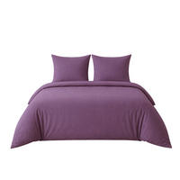 BETTWÄSCHE 3-teilig 200/200 cm UNI LILA - Lila, Textil (200/200cm) - ROLFNERS
