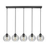 PEDELLEUCHTE HAGEN - Transparent, Glas/Metall (15/100/100cm) - kiki design