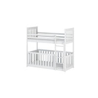 ETAGENBETT WEIß - Weiß, Holz (90/200cm) - FURNLUX