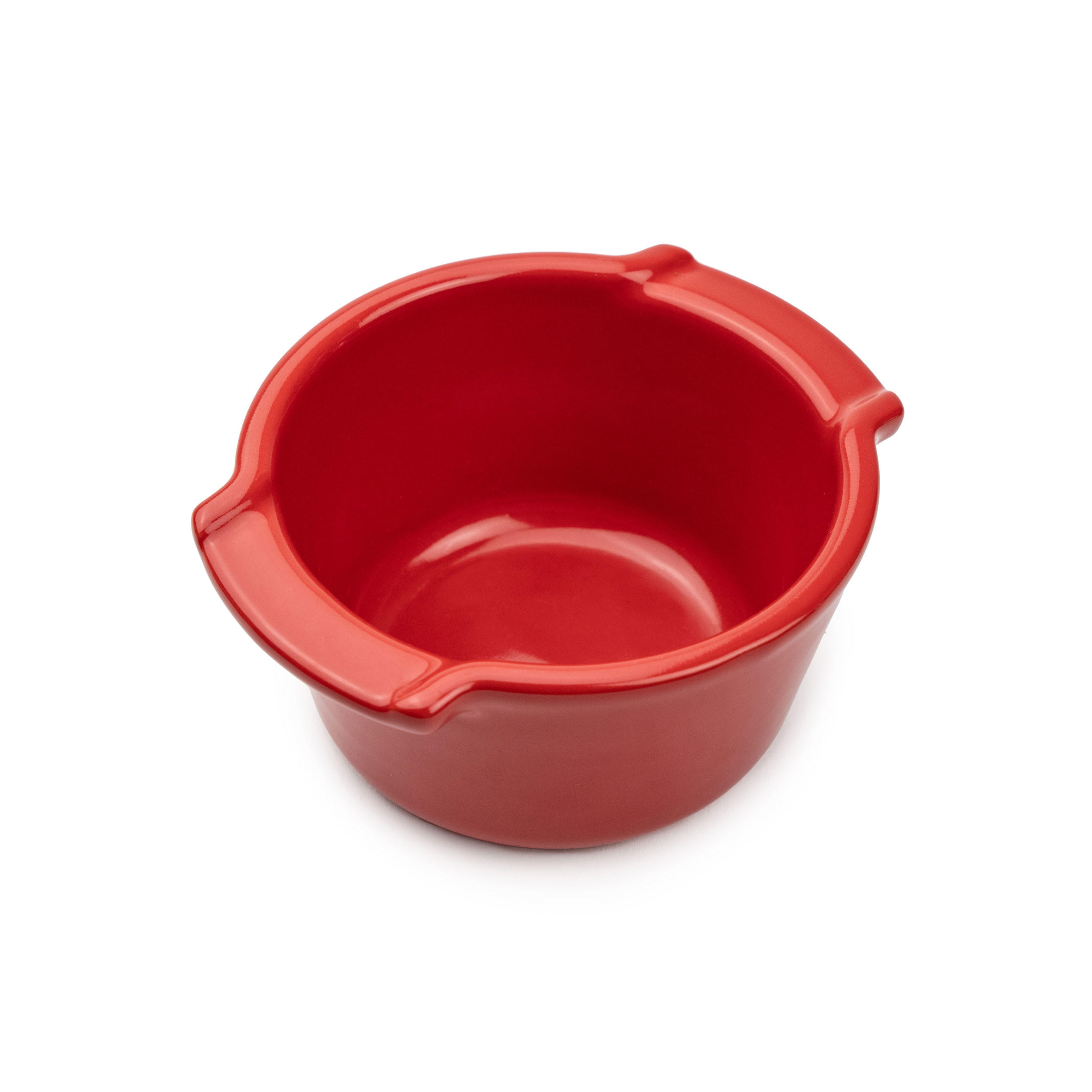 AUFLAUFFORM Ramekin 2er Set Keramik Rot Ofenfest - Rot, Keramik (11/11/5.6cm) - PEUGEOT