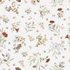 VLIESTAPETE Lilydale Blumen 50 cm x 10 m, hellgrau - Hellgrau/Grau, Papier (50/1000cm) - Lilipinso