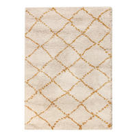 TEPPICH Casablanca 2 kupferbraun 160 x 230 x 3 cm - Dunkelorange, Textil (160/230cm) - Vivaraise