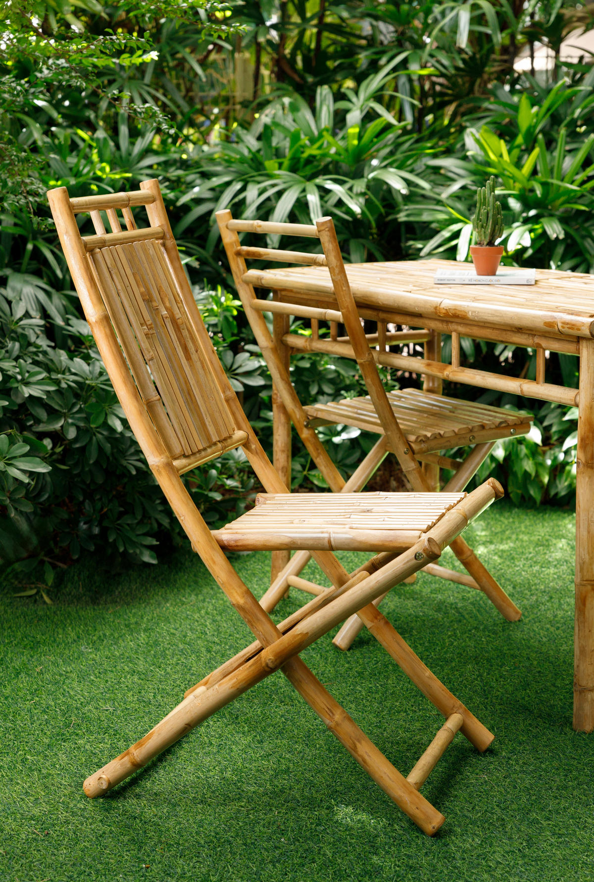 GARTENSTUHL 2er-Set Holz Braun - Braun, Holz (46/98.7/65.5cm) - Nordlys