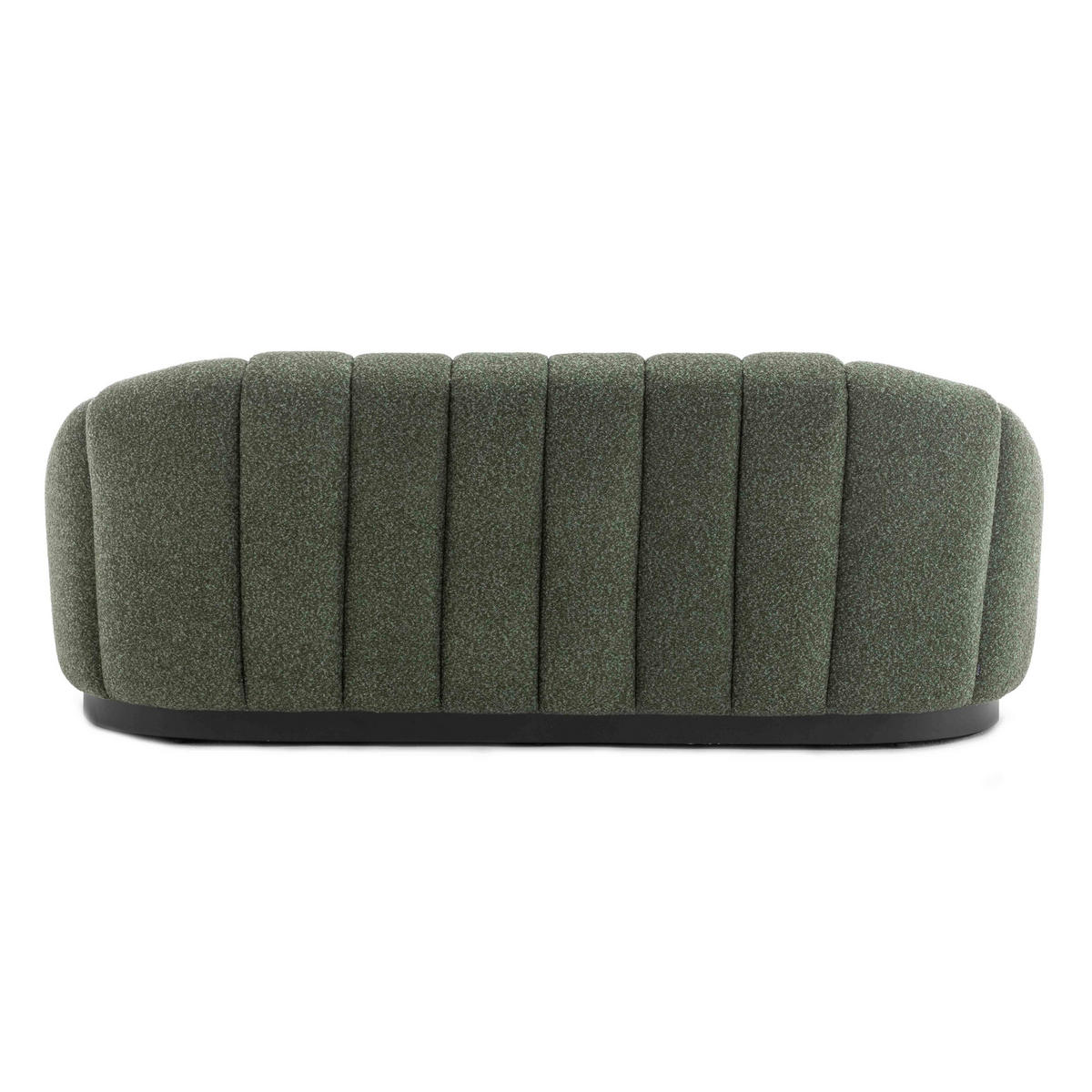 SOFA 3-Sitzer, Grün - Grün, Textil (96/83/215cm) - Oviala