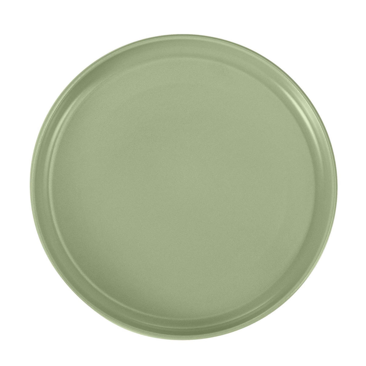 TELLER-SET VICTO 6-tlg Dessertteller - Grün, Keramik (20/2/20cm) - KONSIMO®