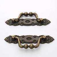 MÖBELGRIFF Bronze 2er-Set Zinklegierung - Orange, Metall (2/3.6/10.5cm)