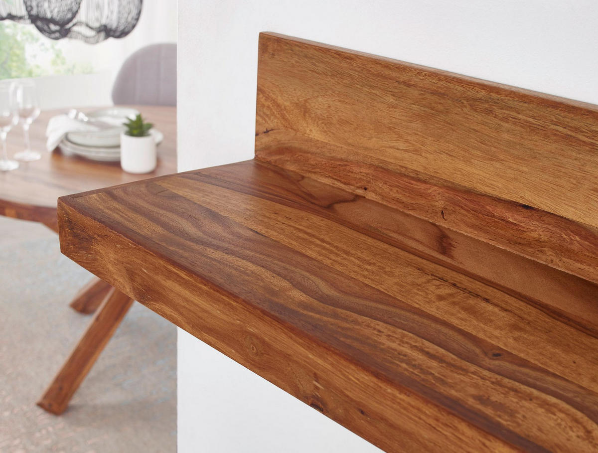 WANDREGAL NAKO Massivholz Flexibles Design Landhausstil, Braun 60x23x17 cm - Braun, Holz (60/17/23cm) - KADIMA DESIGN