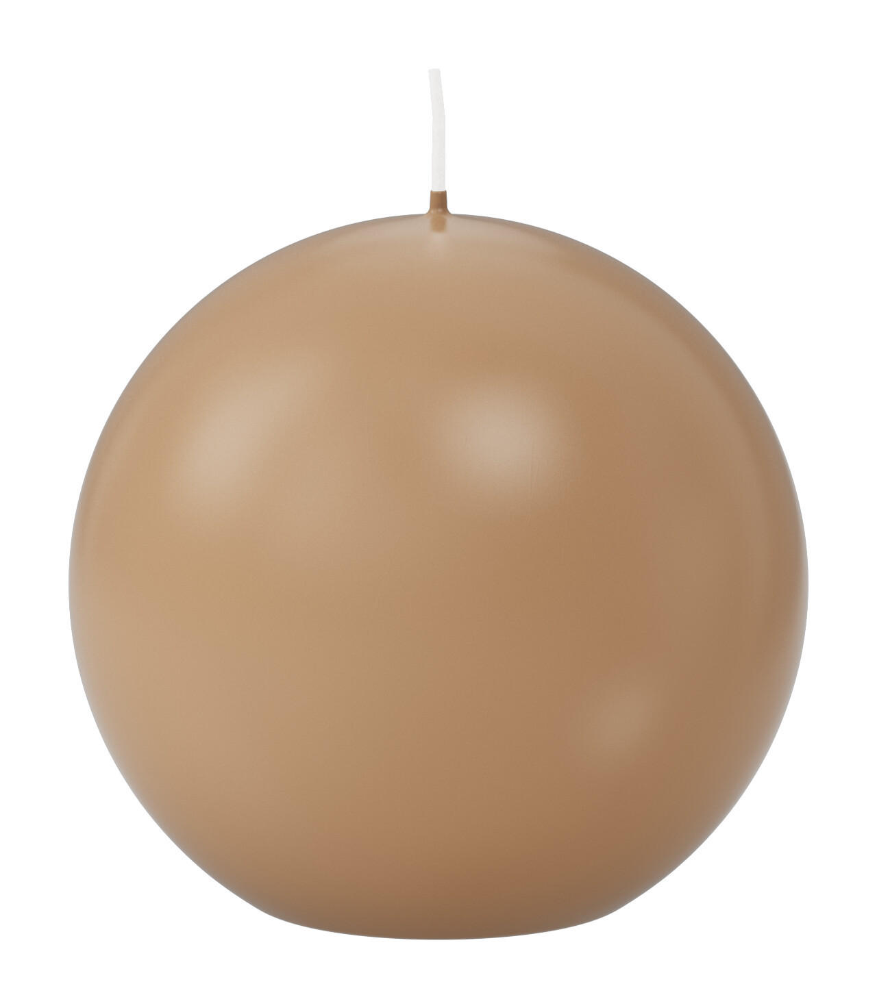 Wiedemann Kerzen Kugelkerzen Beige 10x10x10 cm
