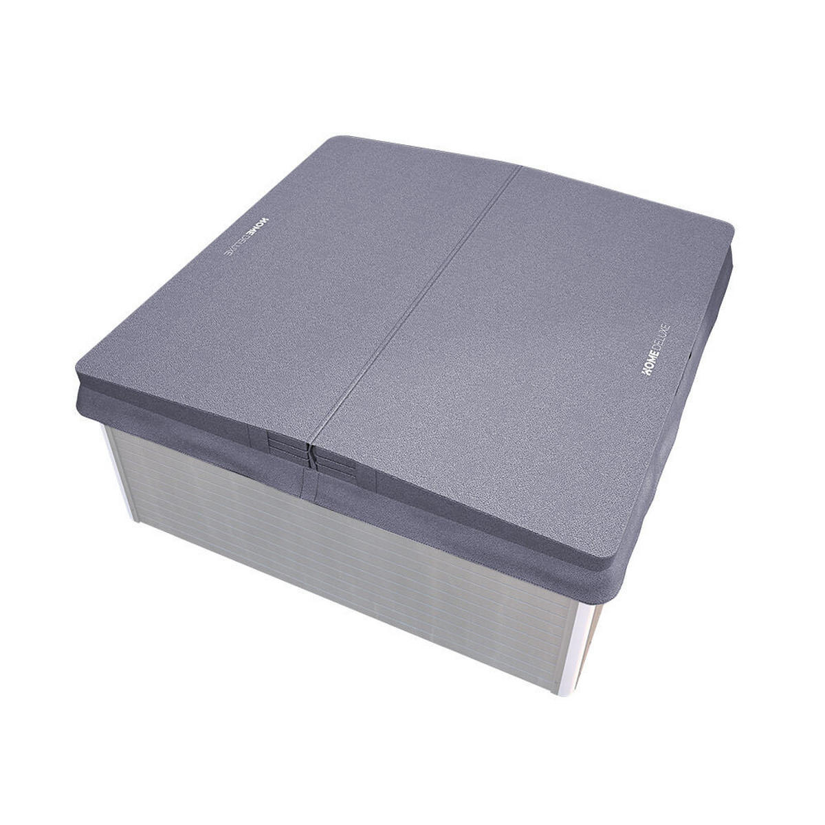 WHIRLPOOL STREAM BIG - Anthrazit, Leder (211/10/211cm) - Home Deluxe