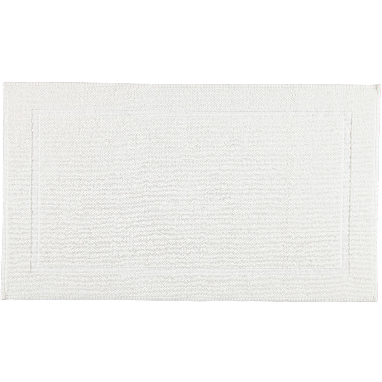 BADEMATTEN PEARL WEISS - 01 - Weiß, Textil (70/120cm) - Rhomtuft