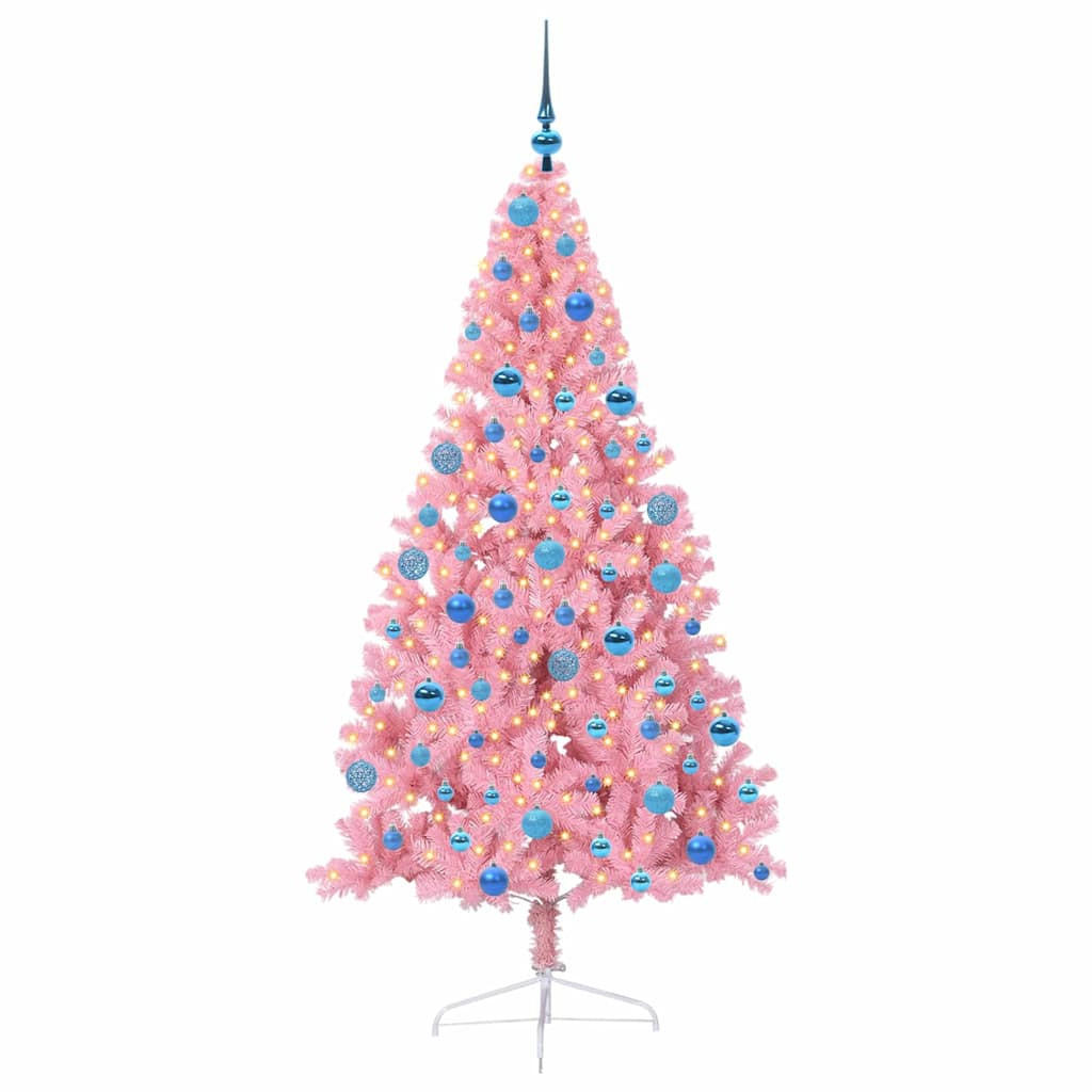 vidaXL Weihnachtsbaum Rosa 180 cm