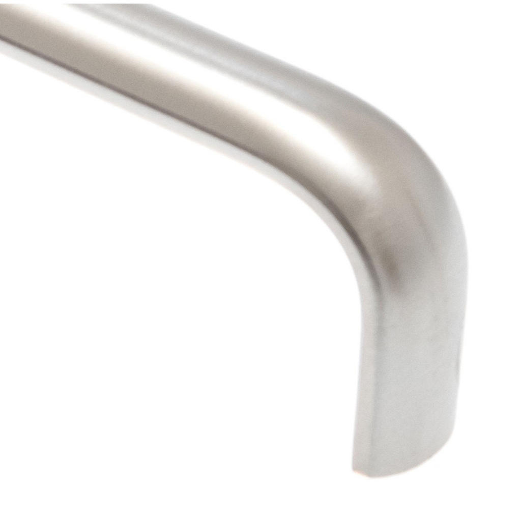 Thumbnail - Möbelgriff, Silber, Metall, Echtholz, 1.6x3.5x13.6 cm, Schlafzimmer, Kleiderschränke, Schrankzubehör