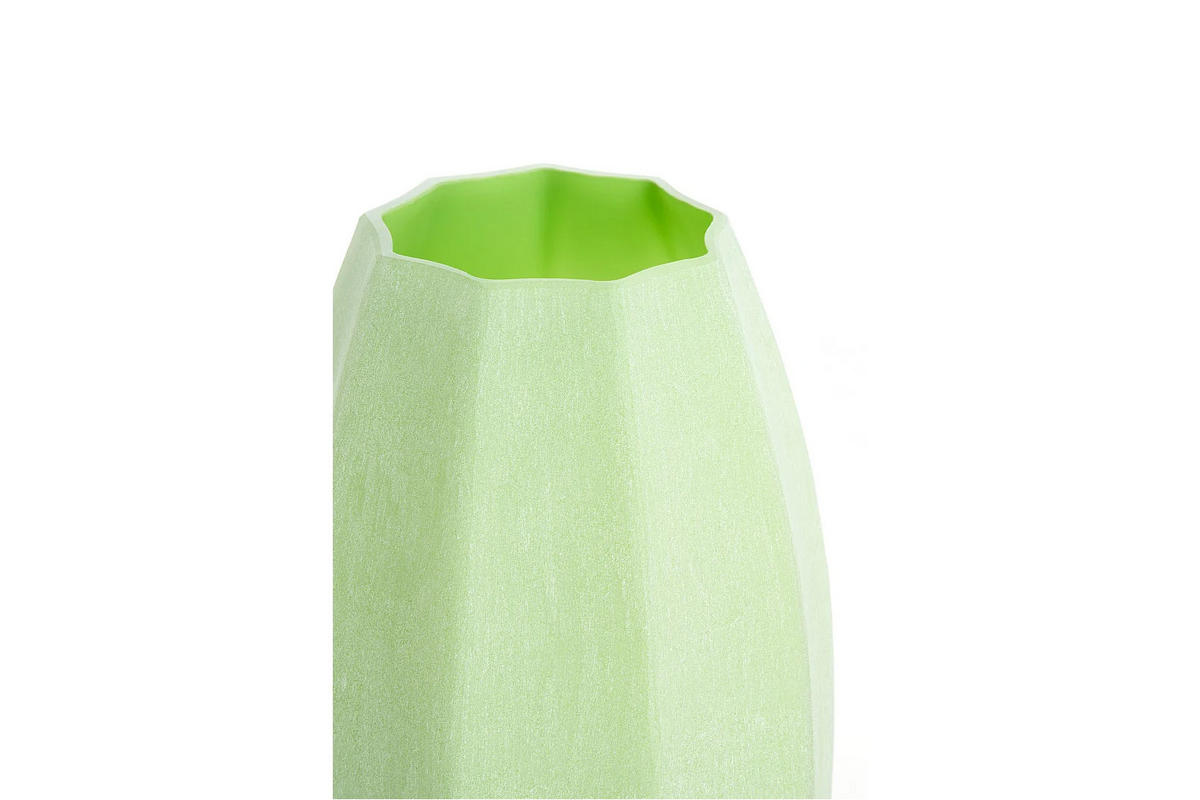 GLASVASE BRADLEY Ø23x38 cm, Glas, Mintgrün - Mintgrün, Glas (23/38cm) - Light & Living