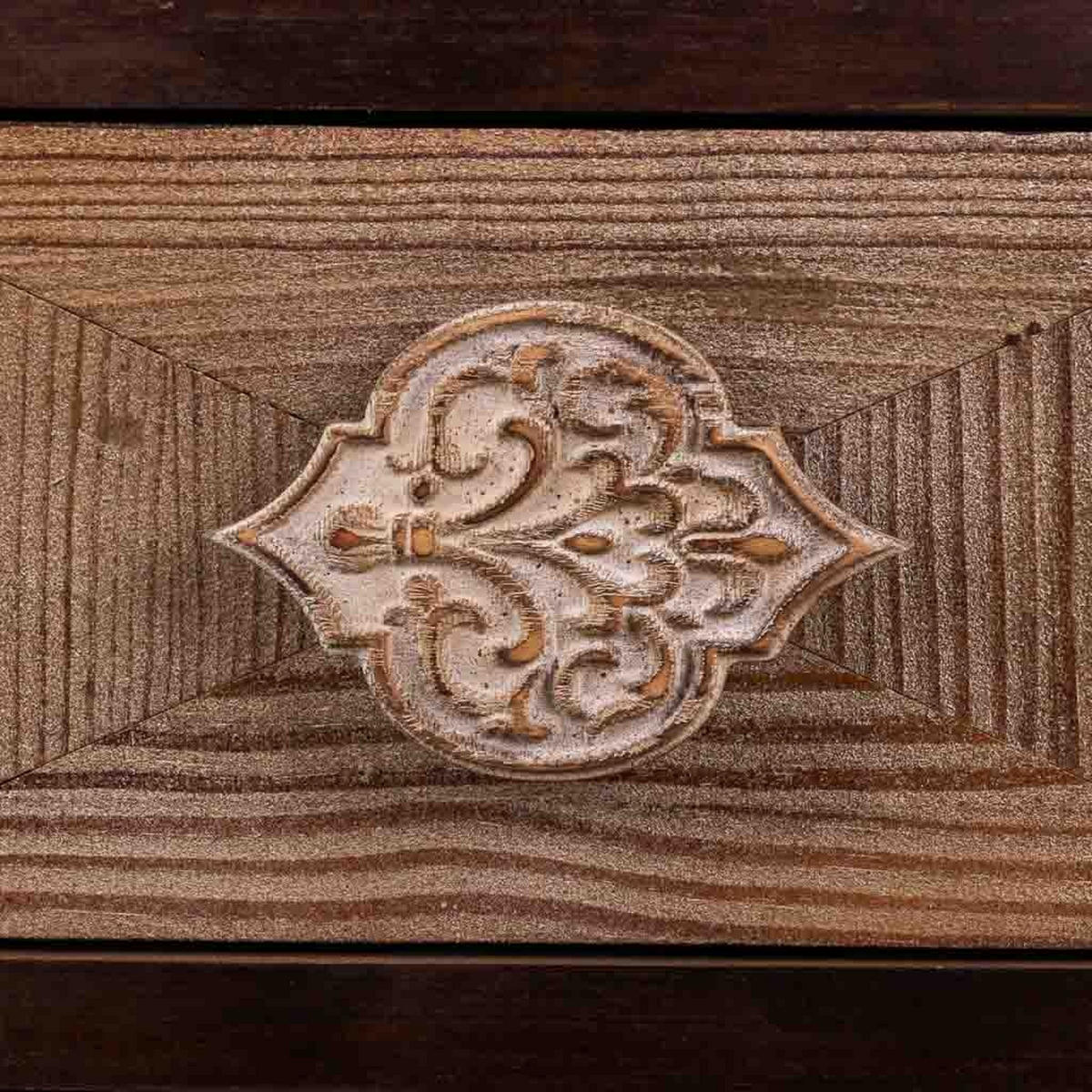 NACHTTISCH aus Holz, braun, 45x40x60cm - Multicolor, Holz (45/40/60cm) - Wanderlust