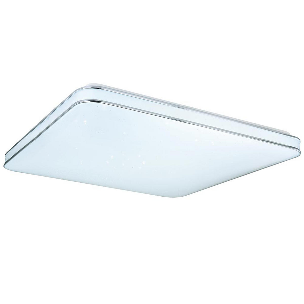 LED PANEL Opal Weiß Lassy - Weiß, Metall (49.5/49.5/8cm) - Globo Lighting