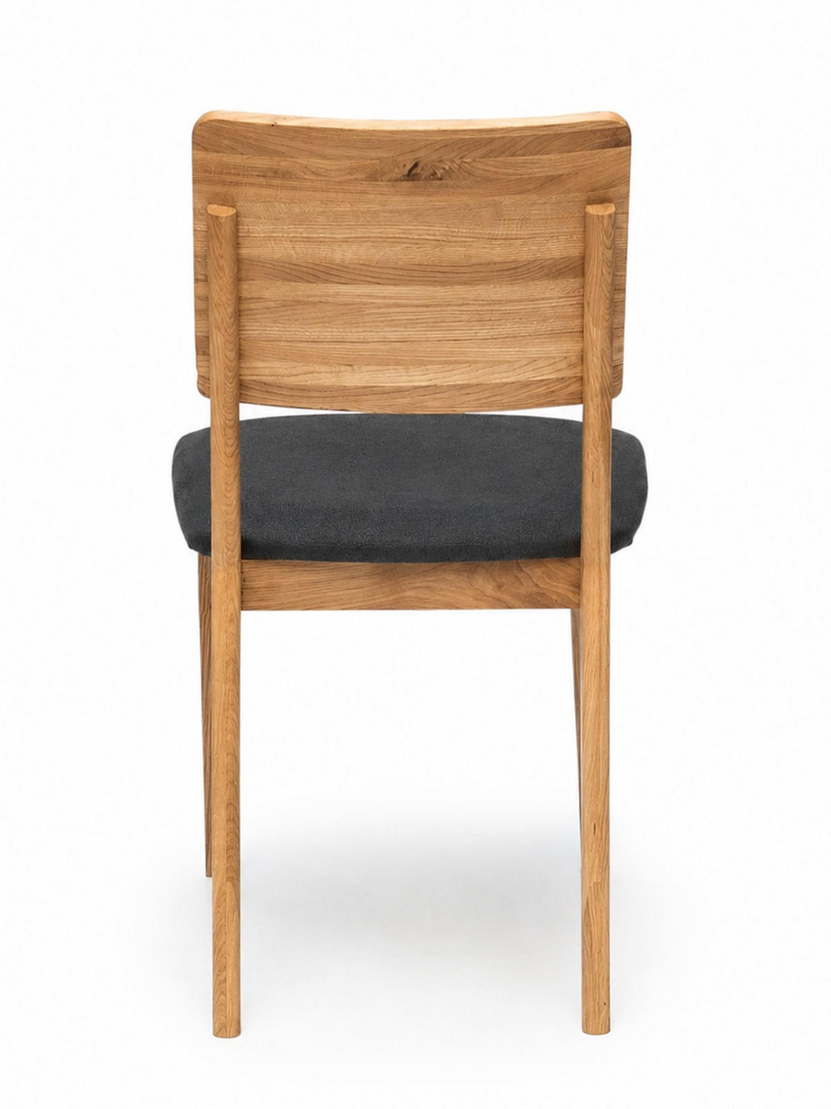ESSZIMMERSTUHL 2er-Set Dani Massivholz Wildeiche/Grau - Wildeiche/Grau, Holz (47/94/48cm) - 58aufmkessel