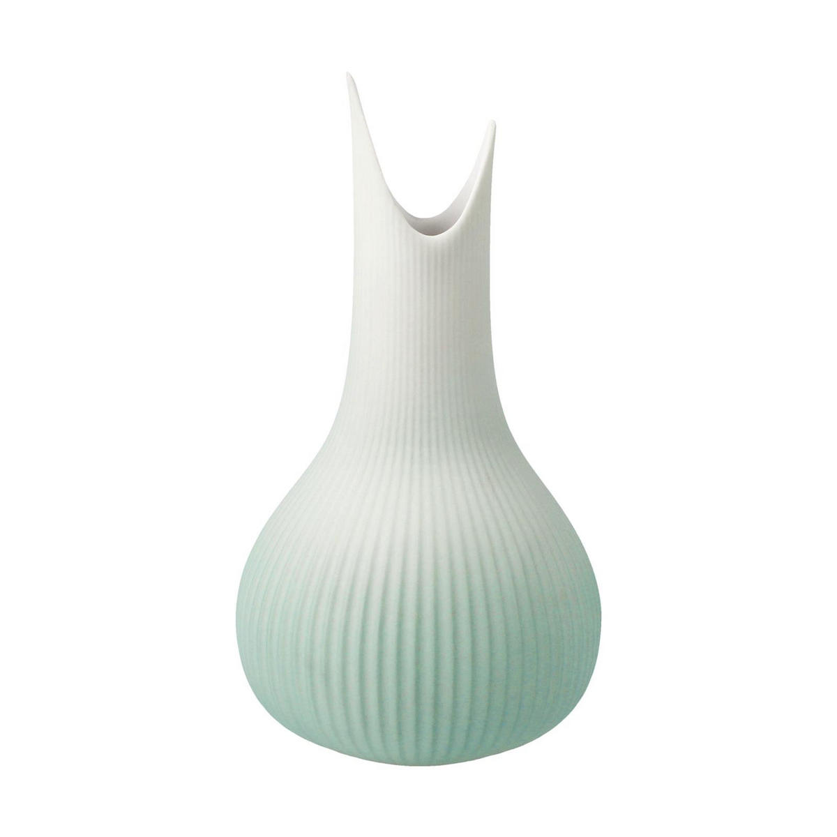 VASE Studio 8 Raindrop Mint grün 15 cm - Grün, Keramik (15cm) - Goebel