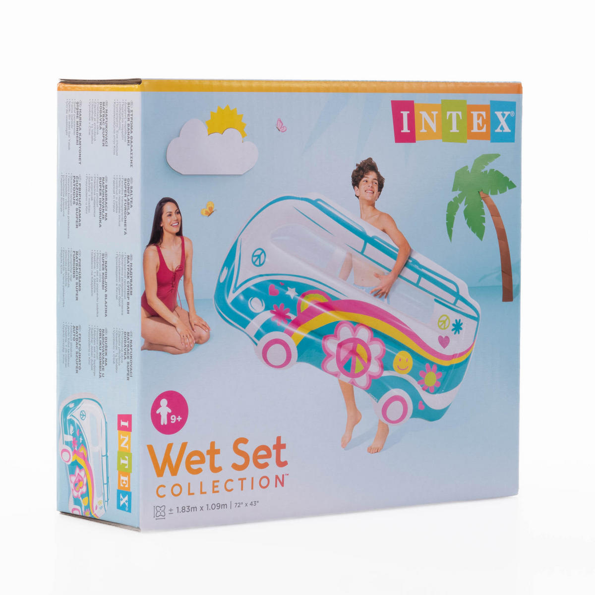 AUFBLASBARE MATRATZE Van Matelas - Multicolor, Kunststoff (23/178cm)