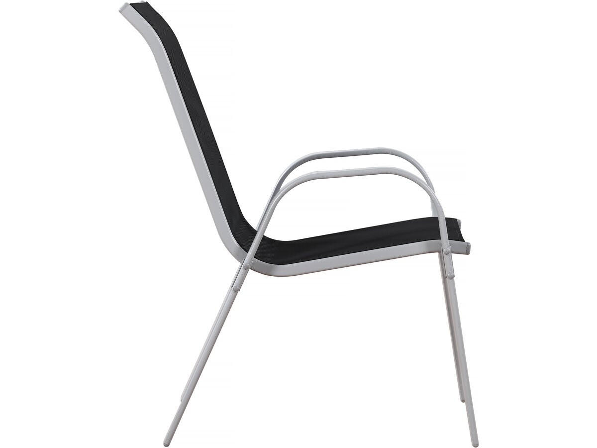 GARTENSESSEL cordoba Schwarz - Schwarz, Metall (75/92/53cm) - Habitat Garten