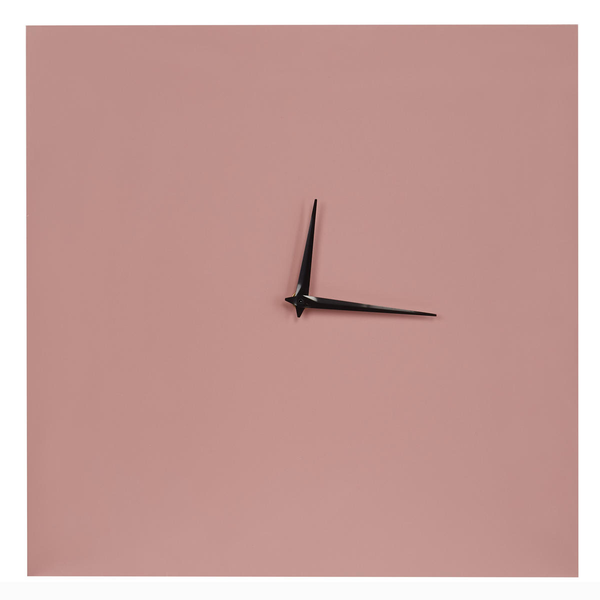 WANDUHR Metall rosa Tomar - Rosa, Metall (40/40/2cm) - Beliani