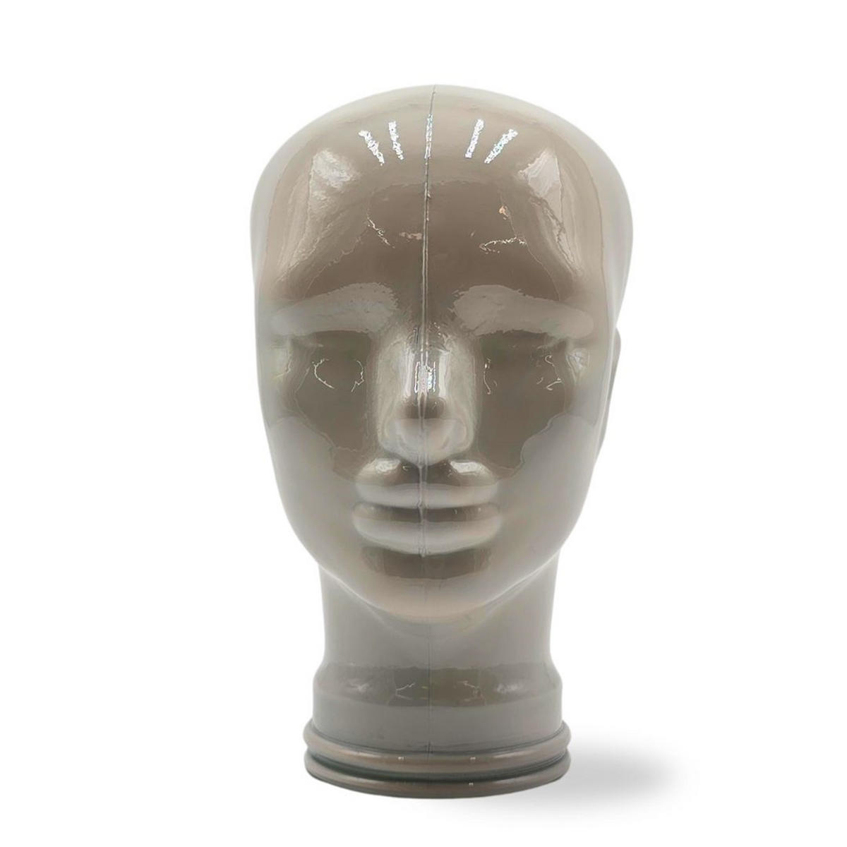 KOPFHÖRERSTÄNDER DYLAN Glas OP3 hellgrau - Hellgrau, Glas (21/29/21cm) - DESIGN DELIGHTS