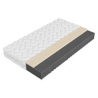 KOMFORTSCHAUMMATRATZE Uno 22 cm - Weiß, Textil (120/200cm) - MIRJAN24
