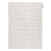 MATTA CASABLANCA LOOP vit / beige ögla, mjuk 150/200 cm - Vit, Textil (150/200cm) - rugsX