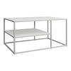 COUCHTISCH Solund 45/90/60 cm - Weiß, Metall (60/90/45cm) - [en.casa]