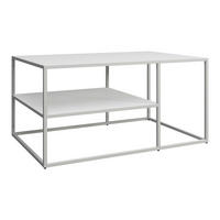 COUCHTISCH Solund 45/90/60 cm - Weiß, Metall (60/90/45cm) - [en.casa]