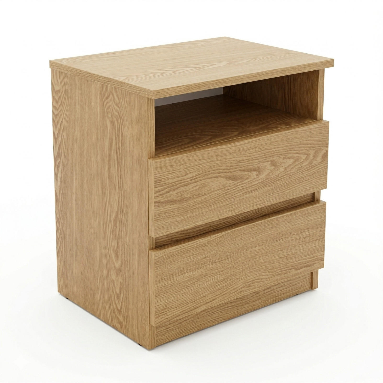 NACHTKOMMODE Auri 40/50/32 cm - Braun, Holzwerkstoff (40/50/32cm) - EDAXO
