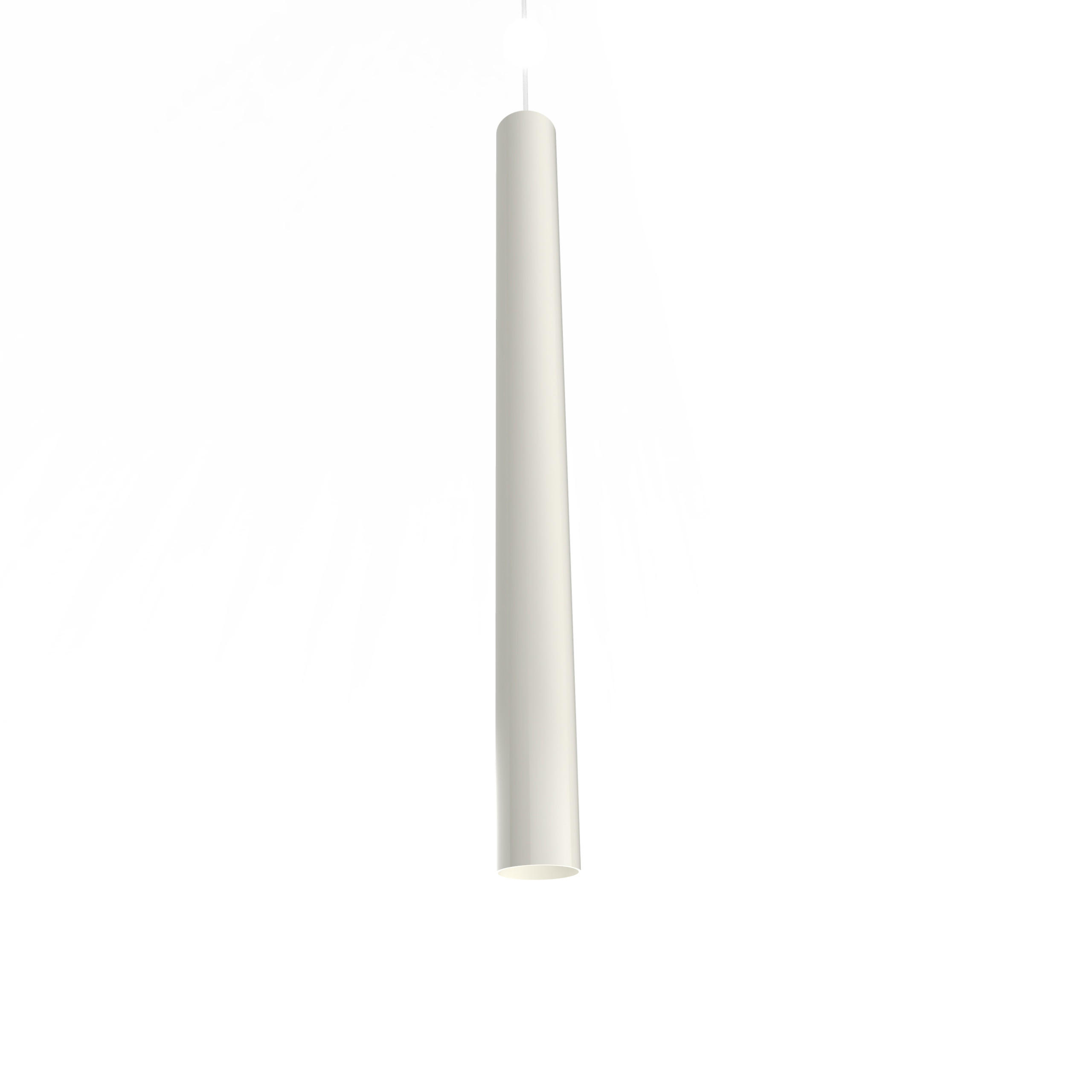 HÄNGELEUCHTE - Weiß Hochglanz, Metall (6/6/60cm) - Lumicom