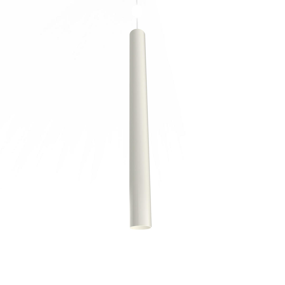 HÄNGELEUCHTE - Weiß Hochglanz, Metall (6/6/60cm) - Lumicom