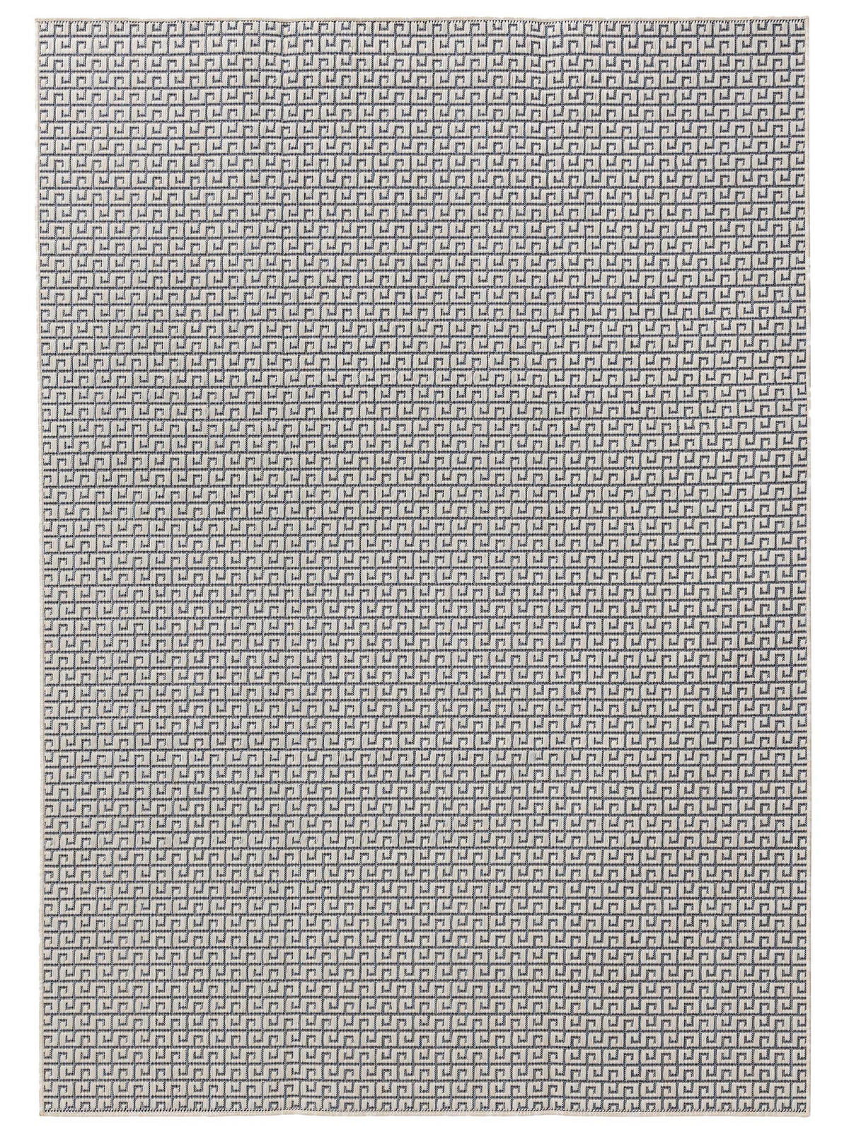 VNITŘNÍ a venkovní koberec Lou Bílá 140x200 cm - bílá, plast/umělá hmota (140/200cm) - benuta