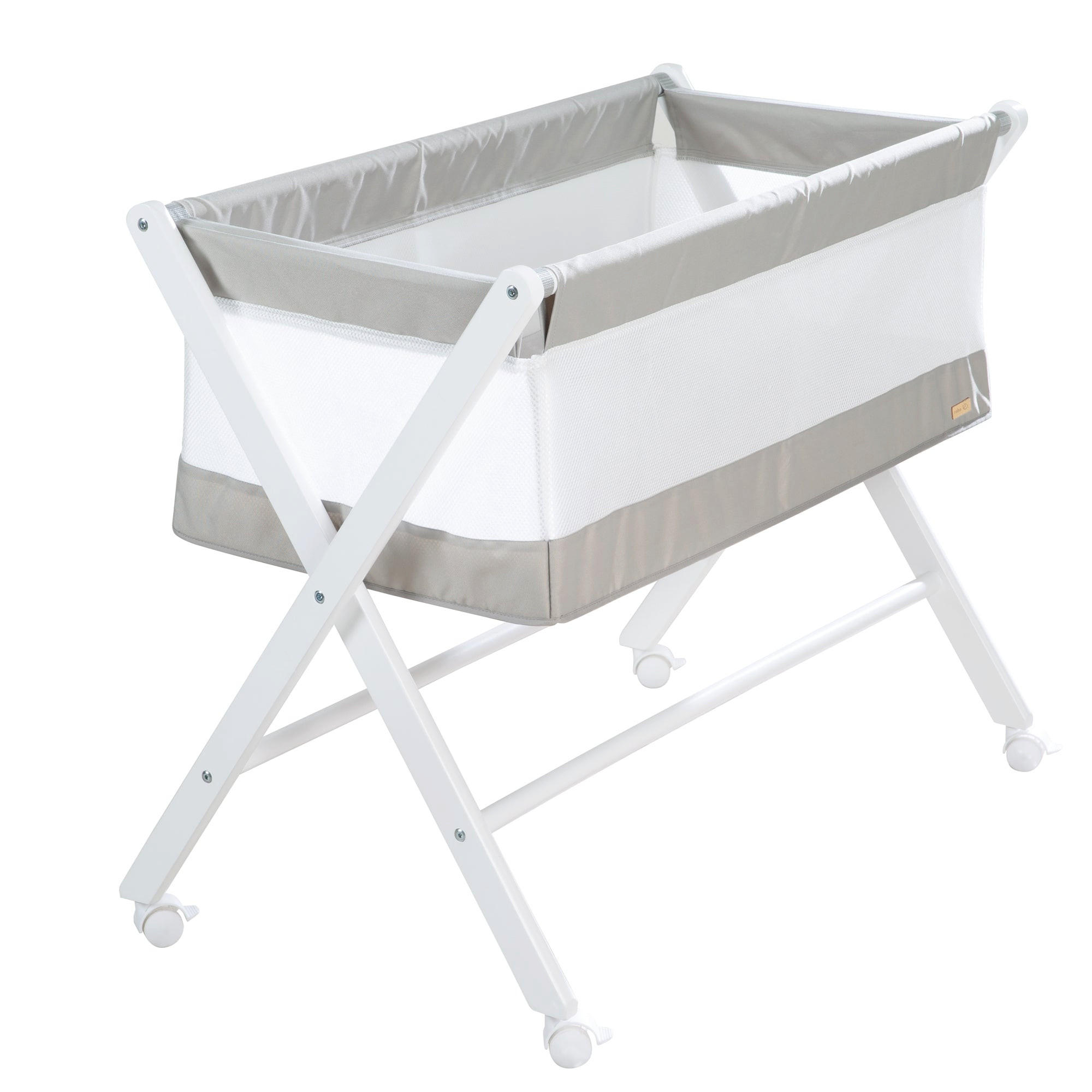BEISTELLBETT 85 x 45 cm - Weiß, Holzwerkstoff (45/85cm) - Roba