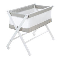 BEISTELLBETT 85 x 45 cm - Weiß, Holzwerkstoff (45/85cm) - Roba