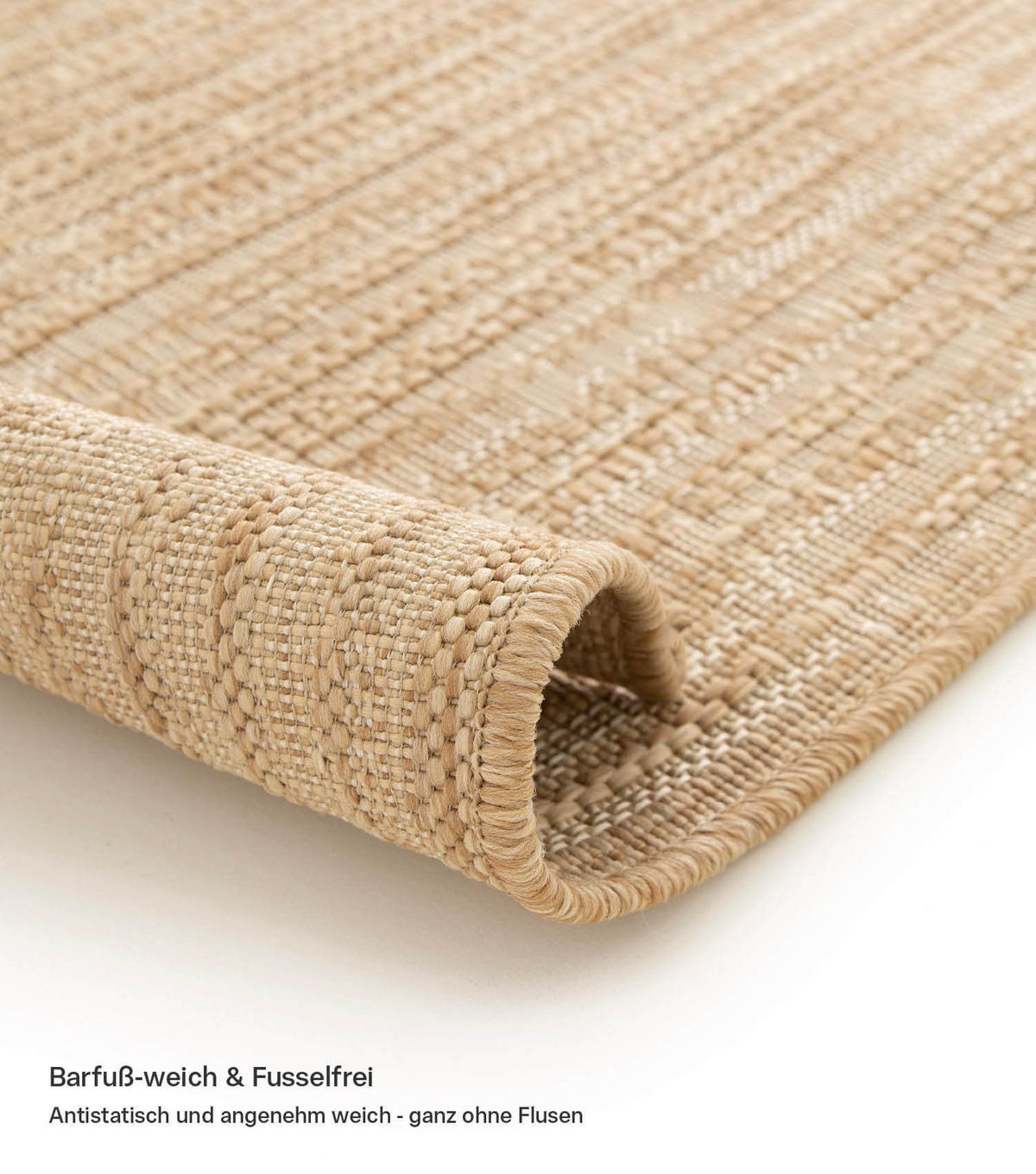 OUTDOORTEPPICH Der Natürliche - Beige, Kunststoff (200/290cm) - Mokebo