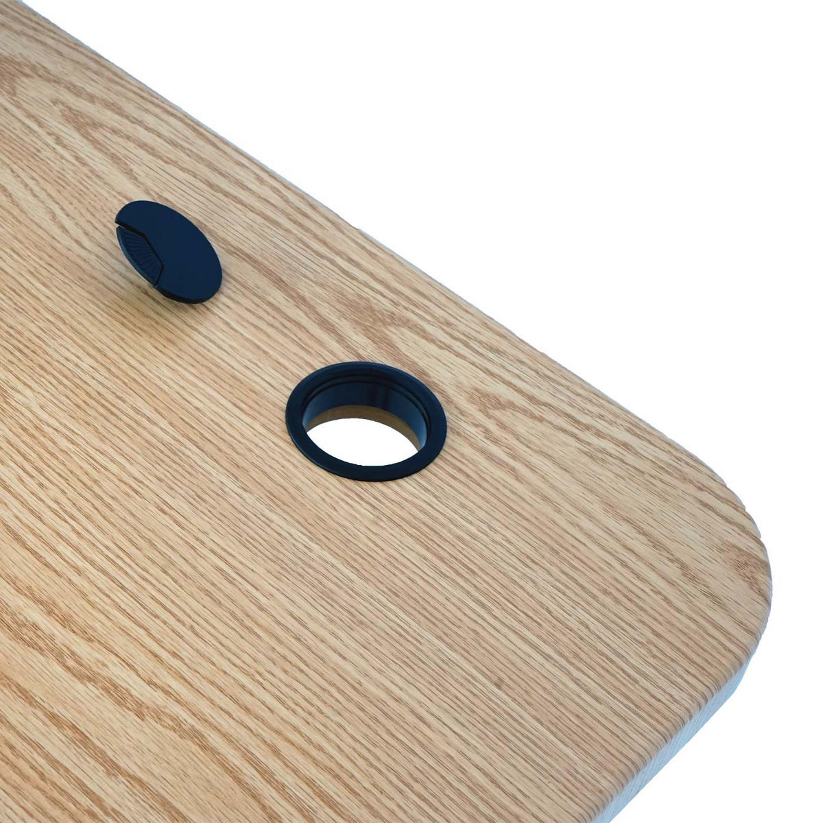 TISCHPLATTE FÜR ECK-SCHREIBTISCH Hellbraun - Naturfarben, Holz (97/177/2cm) - MCW